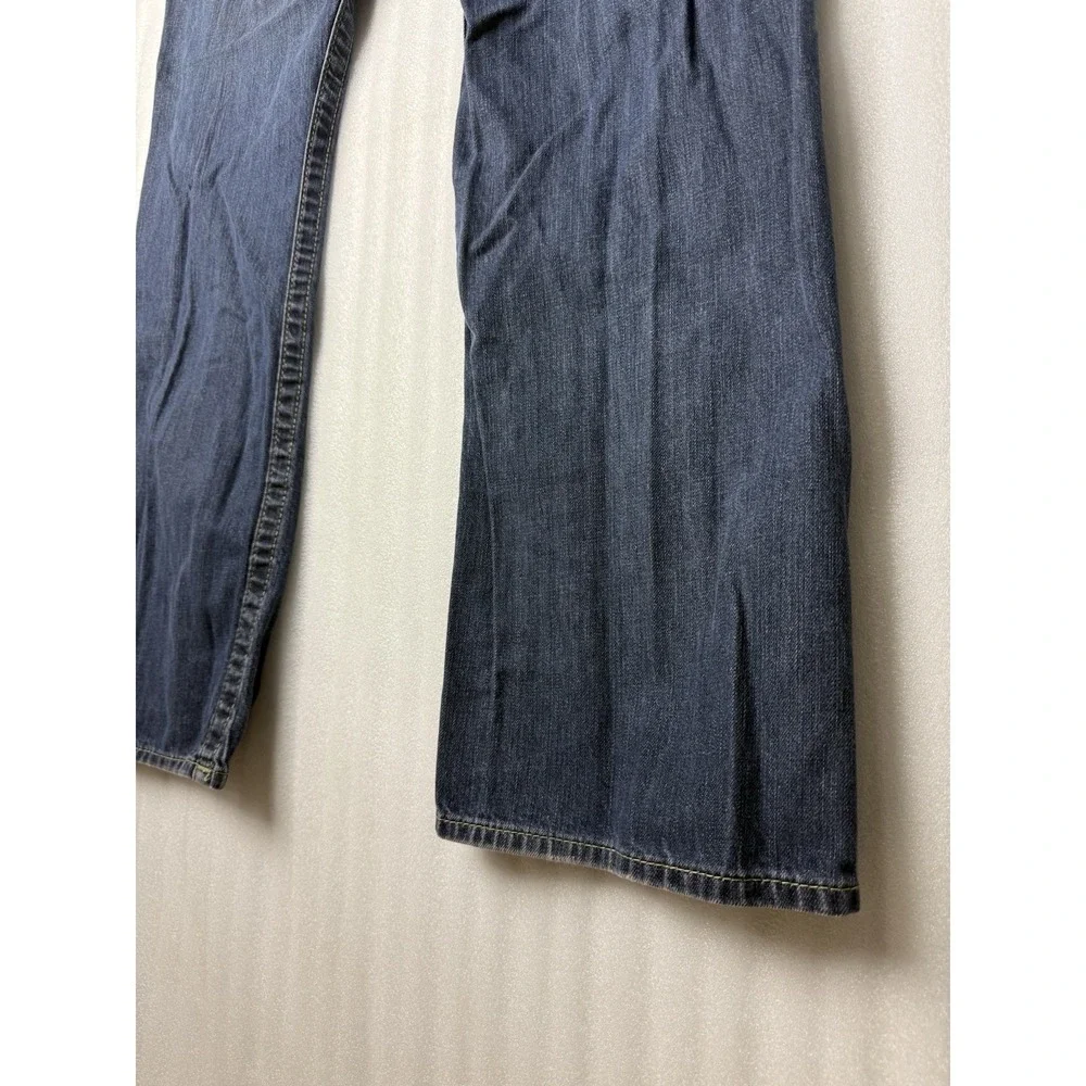 VTG Y2K True Religion World Tour Straight Cut Jeans Men's Size 40x30 Blue Denim